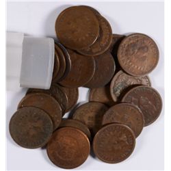 ROLL OF 1879 INDIAN HEAD CENTS AG
