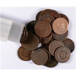ROLL OF 1879 INDIAN HEAD CENTS FAIR