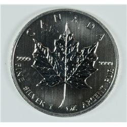 2013 CANADIAN ONE OUNCE .9999 SILVER MAPLE LEAF