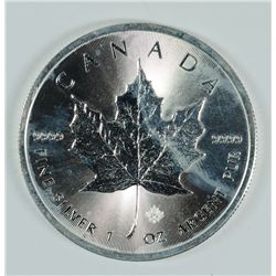 2014 CANADIAN ONE OUNCE .9999 SILVER MAPLE LEAF