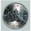 Image 1 : 2014 CANADIAN ONE OUNCE .9999 SILVER MAPLE LEAF