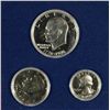 Image 2 : 1976 6 PIECE CLAD PROOF SET, 3 PIECE SILVER UNC. & PROOF SETS
