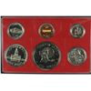 Image 5 : 1976 6 PIECE CLAD PROOF SET, 3 PIECE SILVER UNC. & PROOF SETS