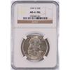 Image 1 : 1949-D FRANKLIN HALF DOLLAR, NGC MS-61 FBL