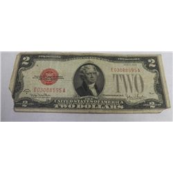 Red Seal Two Dollar Bill