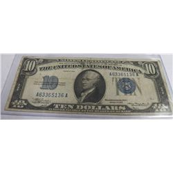 Ten Dollar Silver Certificate