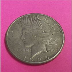1925 Peace Silver Dollar