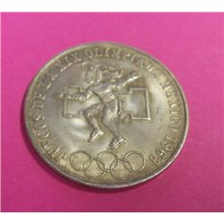 25 Pesos Silver Coin Olympiad