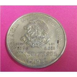1952 Cinco Pesos