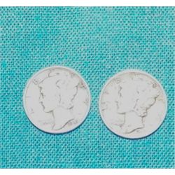2-Mercury Dimes