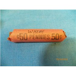 1-Roll Wheat Back Pennies