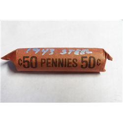 Roll of 1943 Steel Pennies