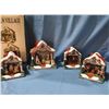 Image 1 : 4- Piece Santa Claus Village