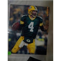 Signed Photo Brett Favre
