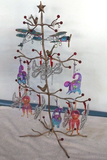 Pier One Imports Christmas Tree With Ornaments