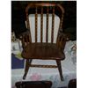 Image 1 : Child's Wooden rocking Chair