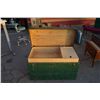 Image 1 : Vintage Green Storage Trunk