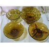 Image 2 : 10-Pieces Of Amber Glass