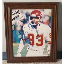 Stephone Paige - Pro-Football Player Signed Pic.