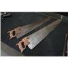 Image 4 : Two Vintage Hand Saws.