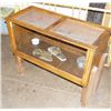 Image 1 : Wood Frame, Glass Front, Reptile Cage.