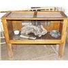 Image 4 : Wood Frame, Glass Front, Reptile Cage.