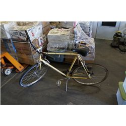Yellow Gepida Mens Road Bike