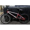 Image 2 : Silver/Red Unknown BMX Bicycle