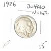 Image 1 : 1926 BUFFALO NICKEL RED BOOK VALUE $15.00+ *NICE EARLY EXTRA FINE GRADE*!! BUFFALO NICKEL CAME OUT O