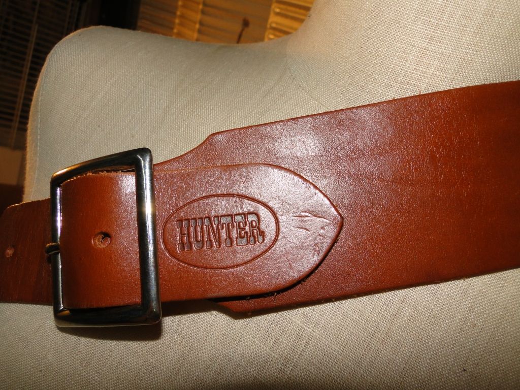 Brown Leather HUNTER Belt