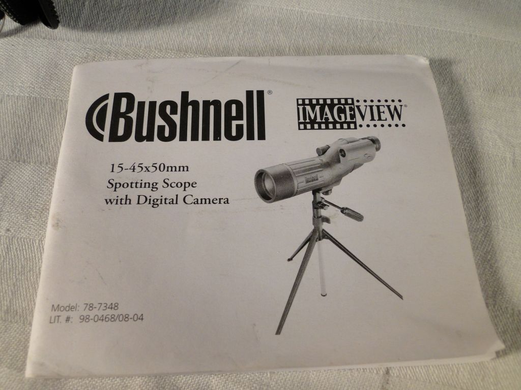 Bushnell Spotting Scope 1545x50mm ImageView