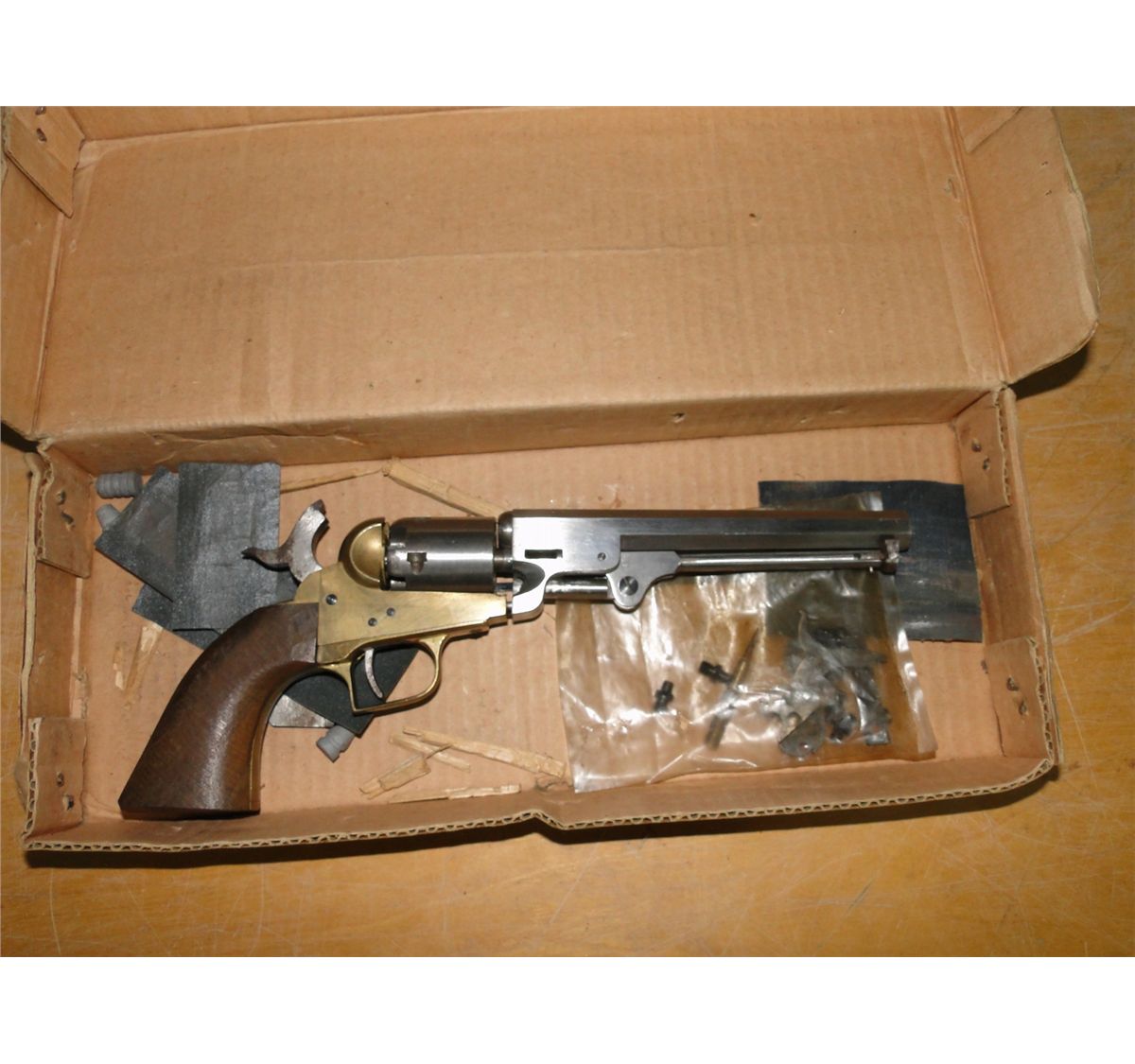 Lot of 2 Black Powder Pistol Kits (Unfinished)