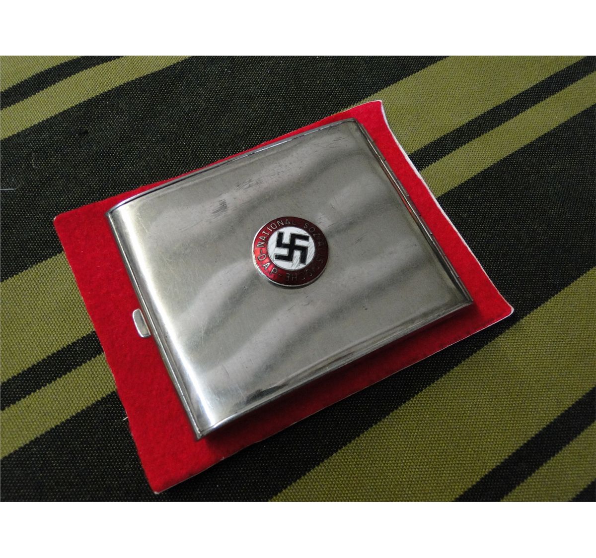 WWII German Nazi Cigarette Case