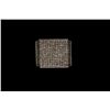 Image 1 : RING: [1] Men's 10kw invisible set ring; three hundred twelve (312) prn diamonds; 1.3mm to 1.4mm =es