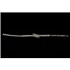 Image 3 : SUITE:  [1] 18KWG suite with matching necklace, bracelet and earrings set with 337 round diamonds, a