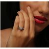 Image 1 : 14KT White Gold 1.56ctw Diamond Ring