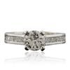 Image 3 : 14KT White Gold 1.56ctw Diamond Ring