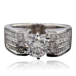 14KT White Gold 1.98ctw Diamond  Ring