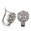 Image 2 : 14KT White Gold 1.31ctw Diamond Earrings