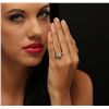 Image 1 : 14KT White Gold 1.43ctw Diamond Ring