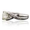 Image 2 : 14KT White Gold 1.67ctw Diamond Ring