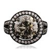 Image 3 : 14KT White Gold 7.29ctw Diamond Ring