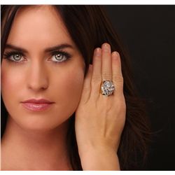 14KT Yellow Gold 1.95ctw Diamond Ring