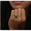 Image 2 : 18KT White Gold 2.45ctw Brilliant Cut Diamond Ring