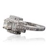 Image 4 : 14KT White Gold 1.69ctw Diamond  Ring