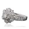 Image 2 : 14KT White Gold 1.89ctw Diamond Ring