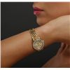 Image 2 : Ladies Rolex 18KT Yellow Gold Diamond DateJust Wristwatch