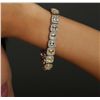 Image 8 : Platinum 41.79ctw Diamond Bracelet