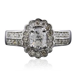 14KT White Gold 1.32ctw Diamond Ring