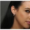 Image 2 : 14KT White Gold 2.71ctw Diamond Earrings